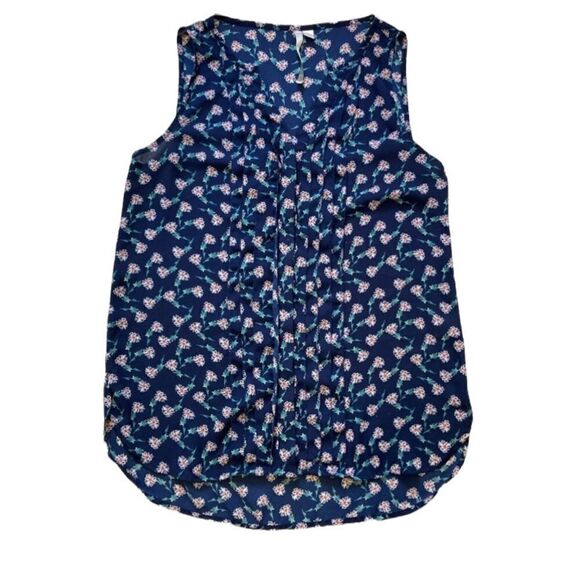 Lauren Conrad Floral top Small - Picture 1 of 7
